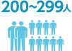 従業員数200人～299人