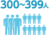 従業員数300人～399人