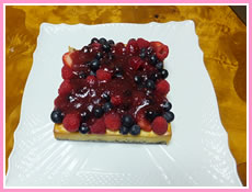 ベリーチーズケーキ